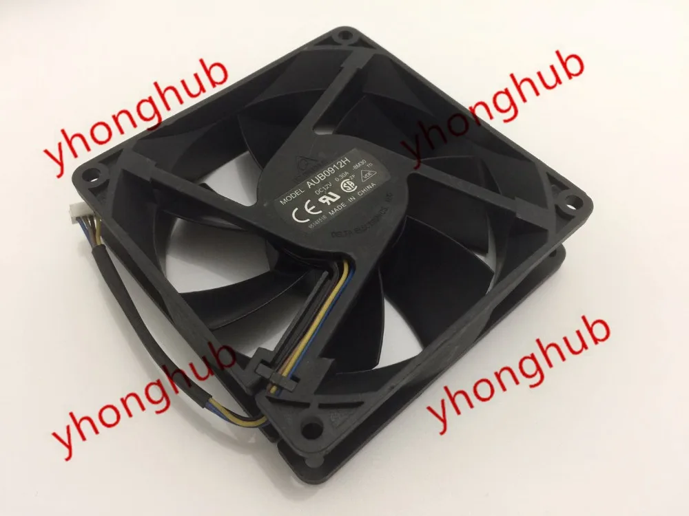 

Delta AUB0912H 8M30 Server Cooling Fan DC 12V 0.30A 90x90x25mm