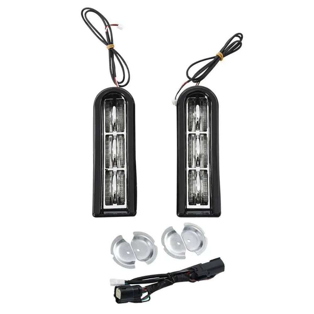 Motorcycle LED Inserts Saddlebag Support Light For Harley Touring Electra Glide Road King FLHX Road Glide Ultra FLTRU 2014-2023