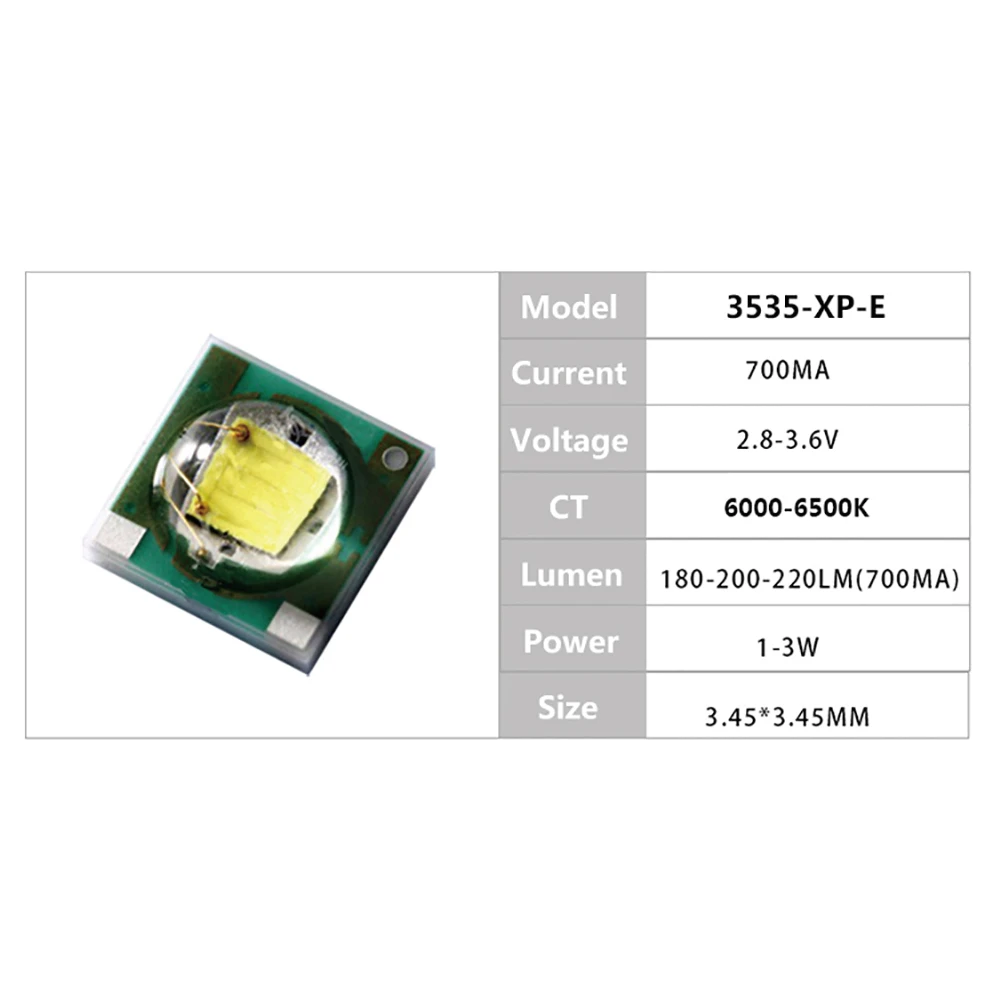 10 Stuks Veel 3.5*3.5Mm 1-3W Led Diodes Led Chip Led Lamp Kraal Zaklamp amber Rood Blauw Groen Wit Signaal Licht