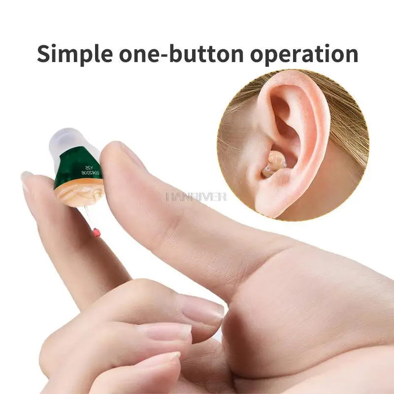 10 channel mini tunable sound amplifier Y25 portable hearing aid for the deaf