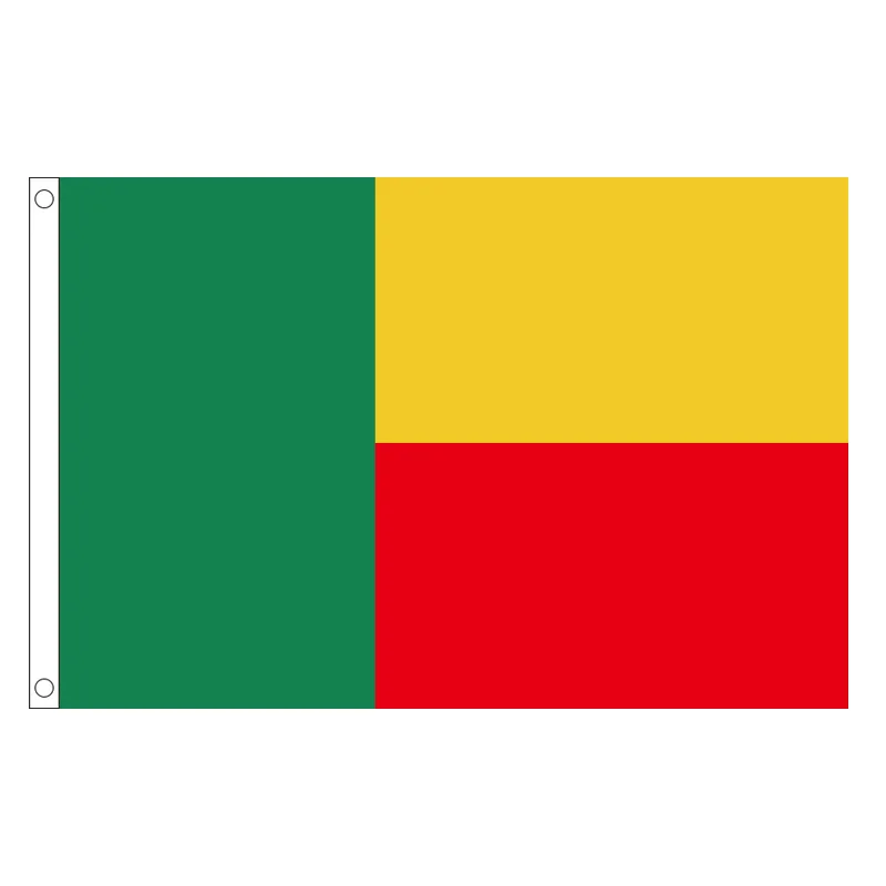 

free shipping xvggdg 90 x 150cm Benin flag Banner Hanging National Benin flags Home Decoration