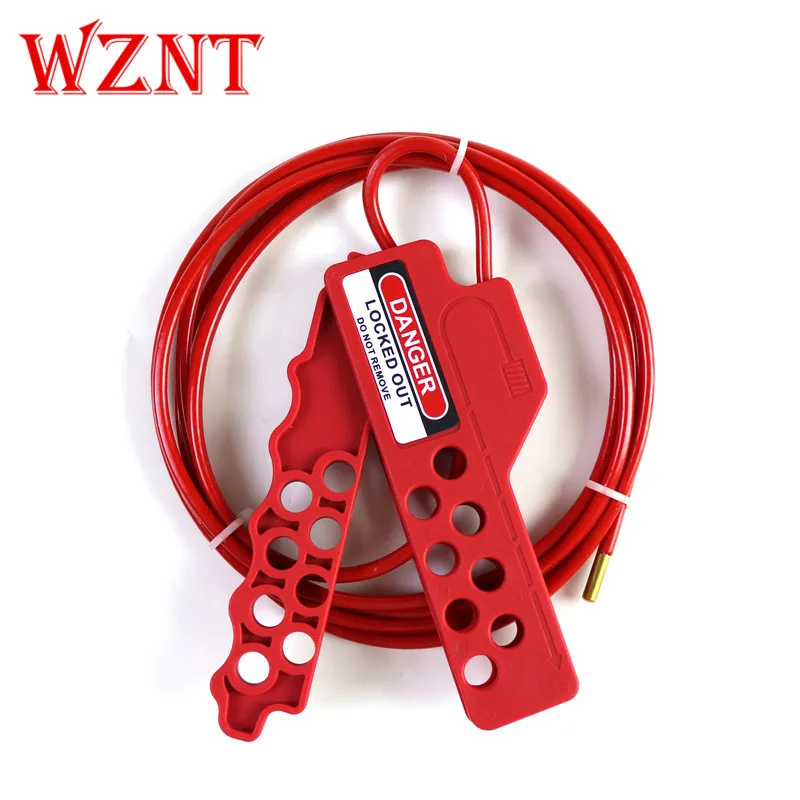 NTC08-1 3.8mm 2meter Cable Lock Safety cable lockout