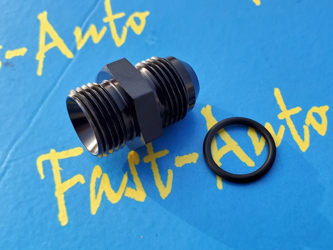 Male 6AN ( AN6 AN 6) to ORB an6 male Adapter With O-Ring fitting