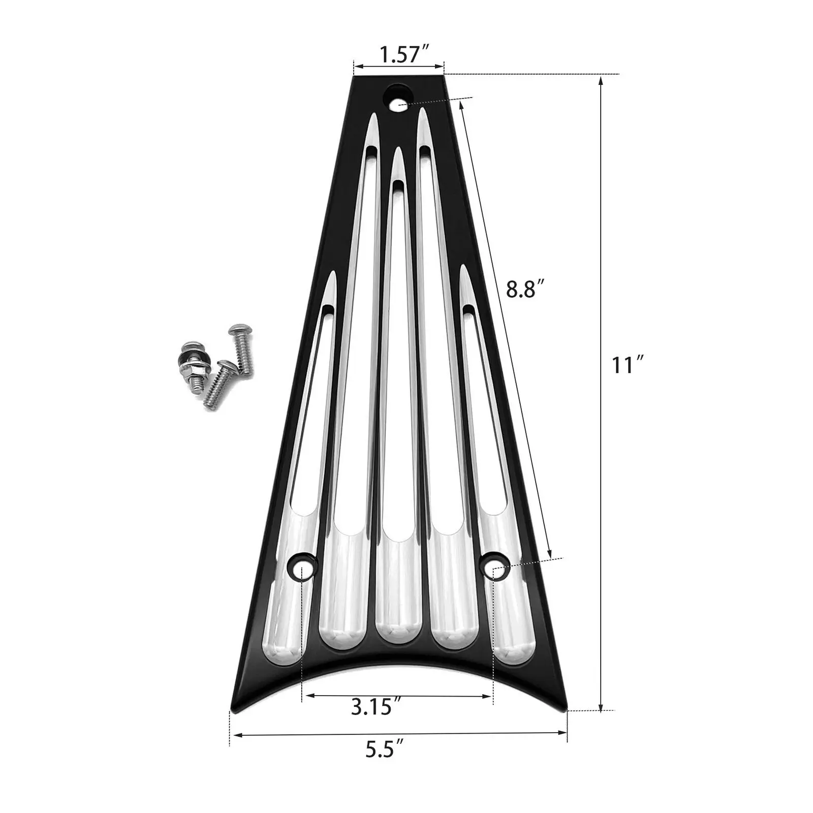 CNC Cooling Radiator Frame Grill Guard Cover For Harley Touring Road King Electra Glide Street Glide Road Glide 2014-2016 2015