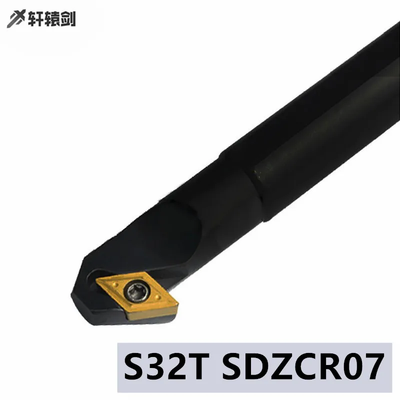 Inserto de carburo S32T SDZCR11 SDZCL11, mecanizado, barra Borning, torno CNC, Agujero interior, portaherramientas de torneado DCMT, 1 ud.