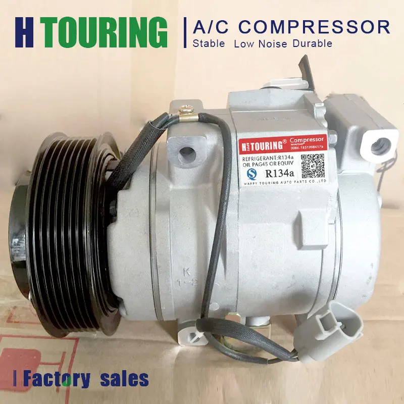 

10s15c a/c compressor for Toyota Hiace Land Cruiser Hilux 88310-25220 88310-6A140 88310-6A141 88310-2F020 88320-26600 8832035730