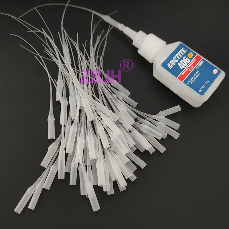 Precision Micro-Tips Whip Superglue Applicator Tips-thin Super Glue Tip,Lubricating Oil And Epoxy Water Extra Applicator Tip