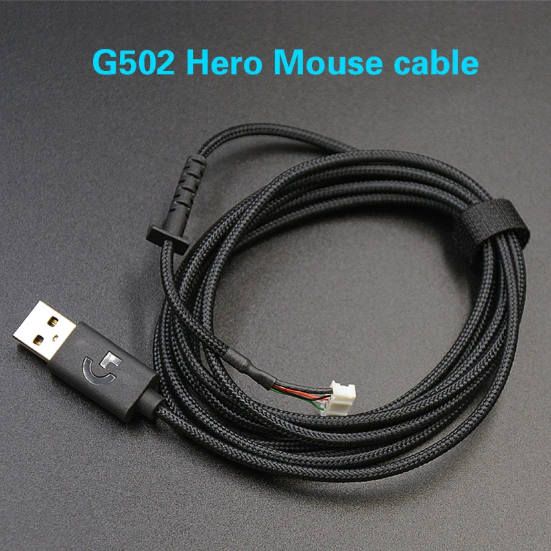 Mouse Cable for Logitech MX518 G100 G102 Gpro G300 G302 G400 G402 G403 G500 G500S G502 Hero G9X wire power off replacement line