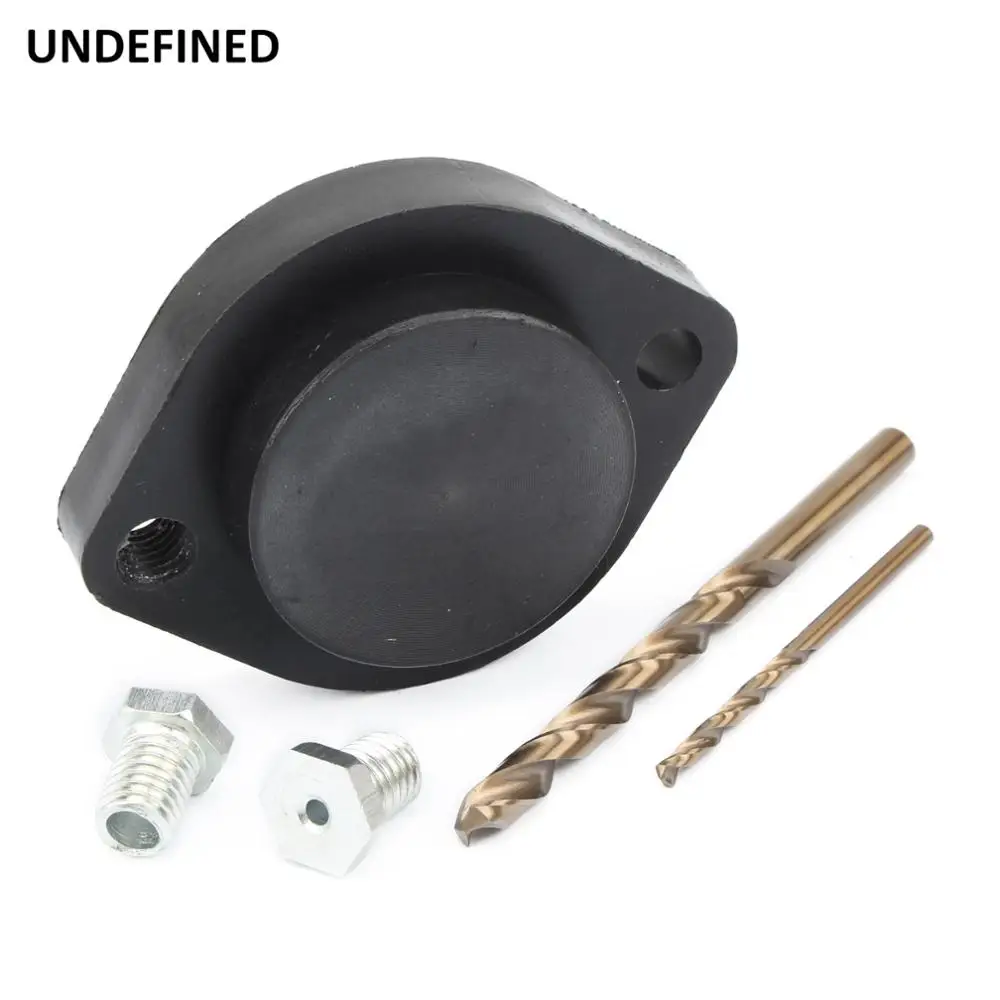 Motorcycle Exhaust Stud Drilling Kit Drill Plate Tool For Harley Buell Blast 500 Softail Touring Sportster XL883 Tri accessories