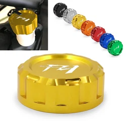 Universal For YAMAHA FZ1 FZ 1 FZ1S FZ6 FAZER/FZ6R/FZ6S/FZ6N All Years CNC Rear brake Fluid Cylinder Master Reservoir Cover Cap