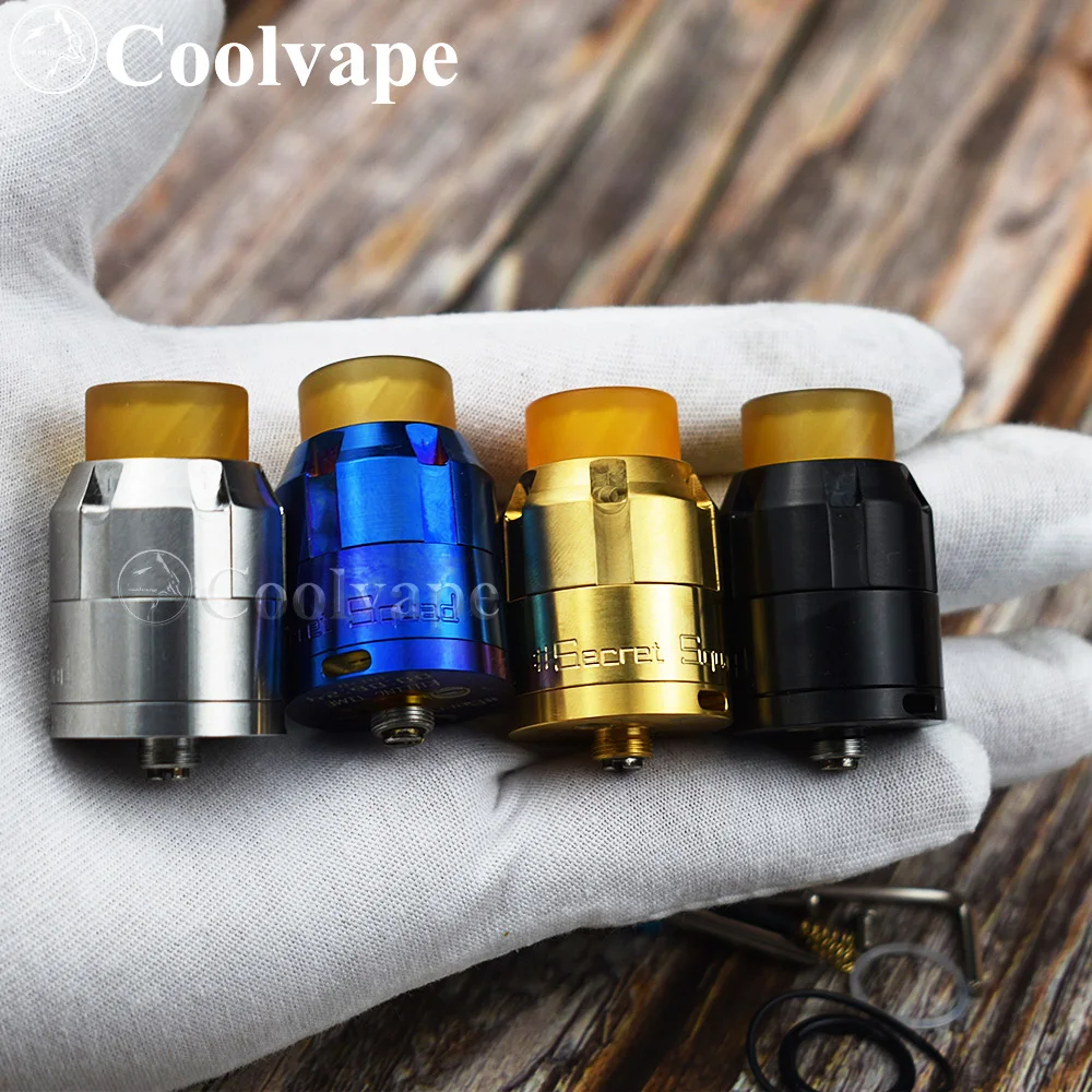 

killing time rda e-cigarette Atomizer RDA 24mm rebuildable Tank with squonk BF PIN atomizer vape rda vs Apocalypse GEN 2 RDA