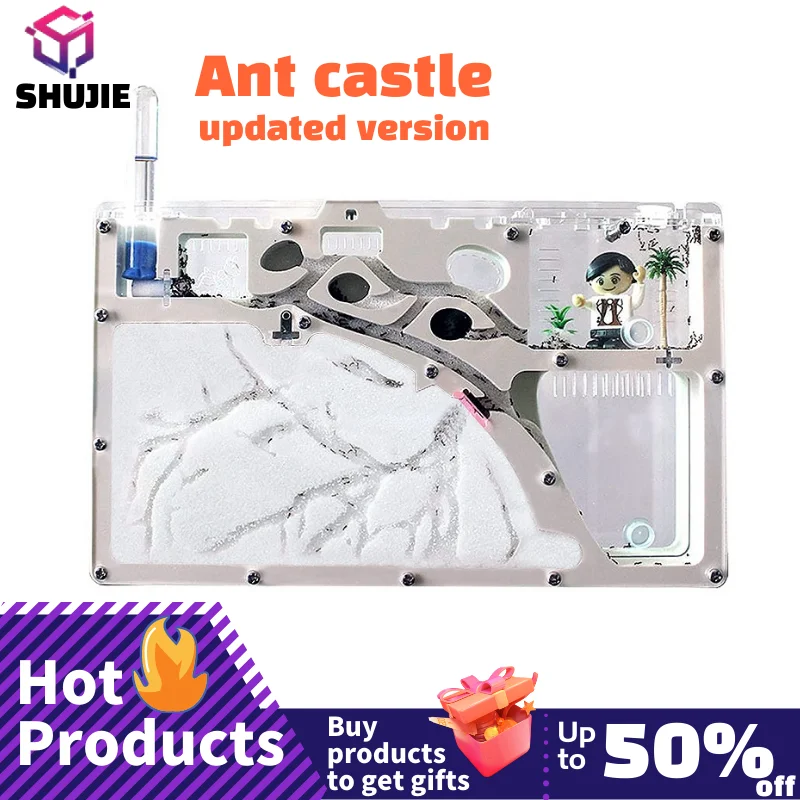 2021 New Ant Sand Castle Nest Workshop Household Ant Farm Underground Children\'S Educational Toys Children\'S Science Set Toys