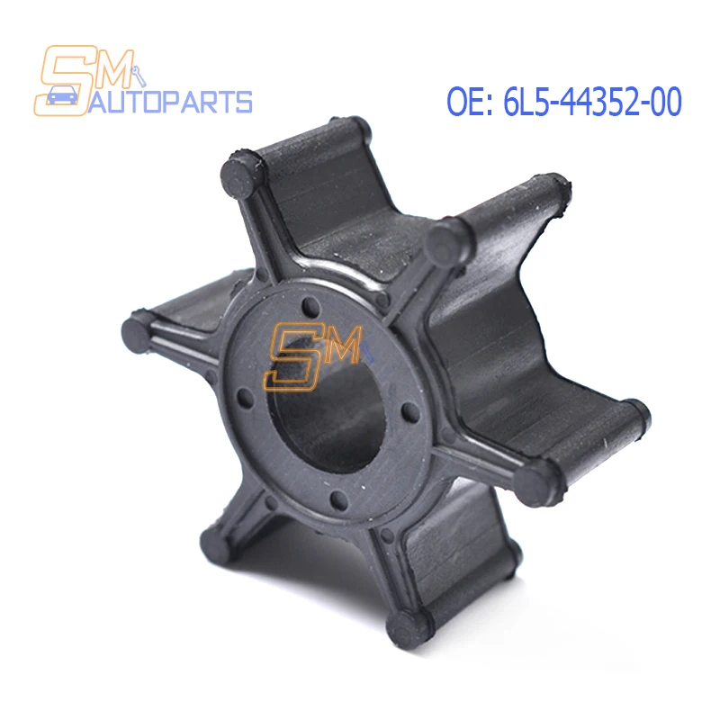 Outboard Impeller 6L5-44352-00 For Yamaha 2.5HP 3HP F2.5A 3A Boat Motor Water Pump