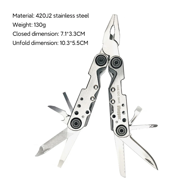 11-In-1 Multi-Tool, Pocket Knife for Photographers and Videographers