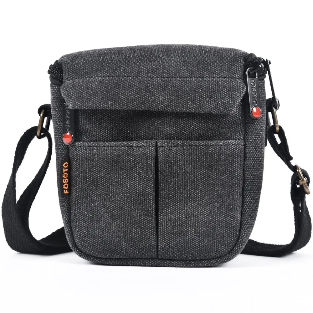 Fusitu Canvas Mirrorless System Camera Bag Shoulder Camera Bag For Canon EOS M100 M50 M10 M6 M3 M2 SX540 SX530 SX520 SX510