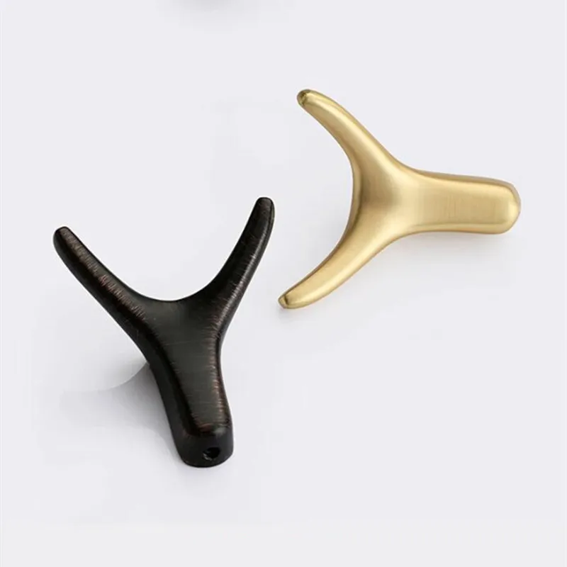 KK&FING Zinc Alloy Wall Hanging Hooks Clothes Hooks Bathroom Kitchen Room Cloth Towel Rack Coat Hat Hanger Keys Creative Hook
