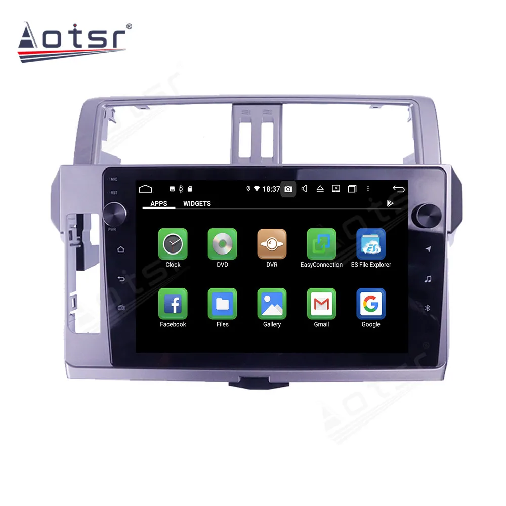 Android For Toyota Land Cruiser Prado 2014 2015 Car Radio Multimedia Video Player Navigation GPS Stereo Recorder Unit No 2din HD