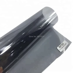 2ply 50cmX200cm dyed sun control polarizer 50% VLT black color plastic window film roll price