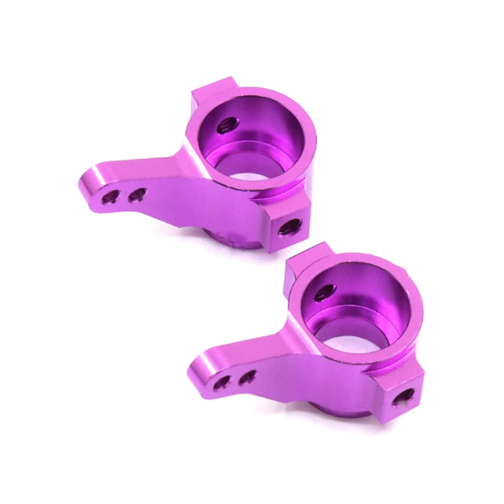 2pcs/set Aluminum Alloy Steering Cup Knuckle Arm for 1/10 Tamiya CC01 TA02 TA03 RC Car Spare Part