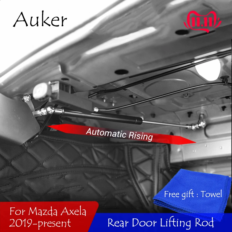 

For Mazda Mazda3 Axela BP 2019 2020 Car Rear Door Lifting Kit Spring Shock Bracket Support Damper Absorb Rod Struts Styling