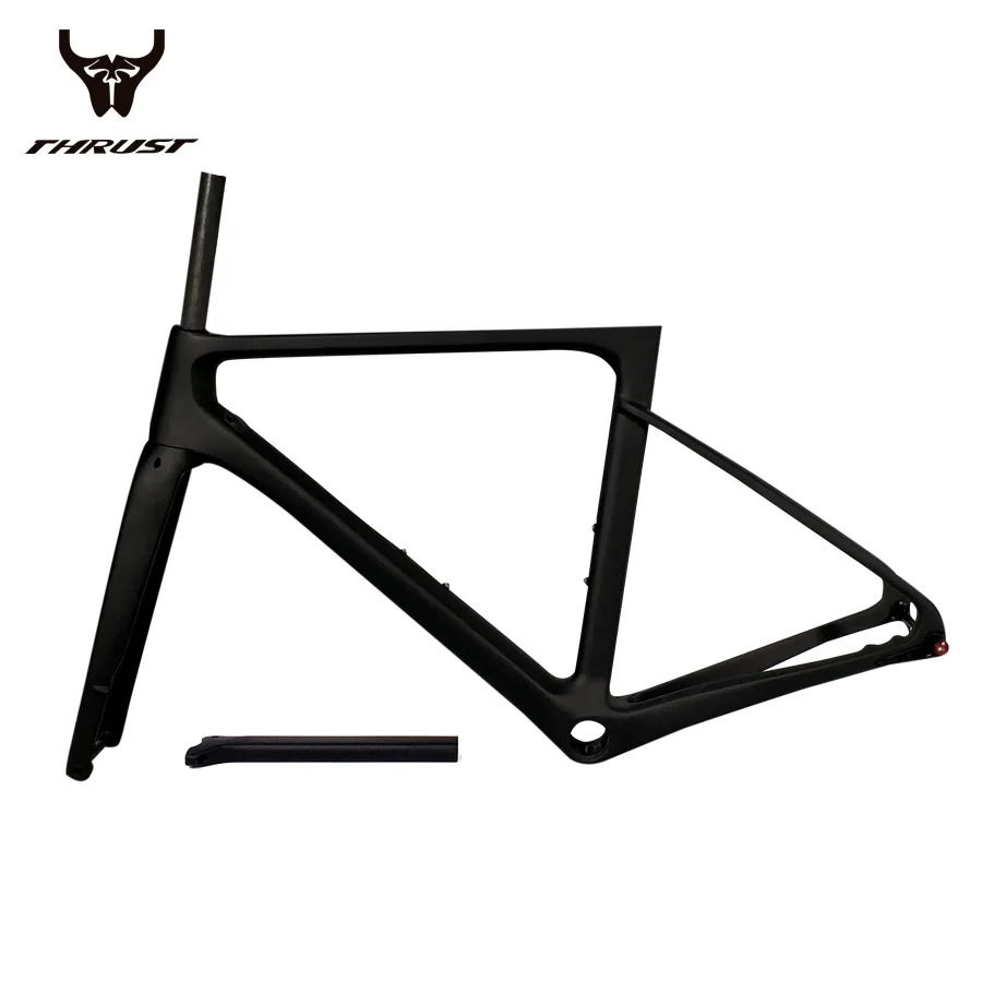 Thru-Axle Rear Derailleur Carbon Frame, Disc Brake, Road Bicycle Frame, Thru Axle, Disc Brake,142x12 Front, 100x12mm