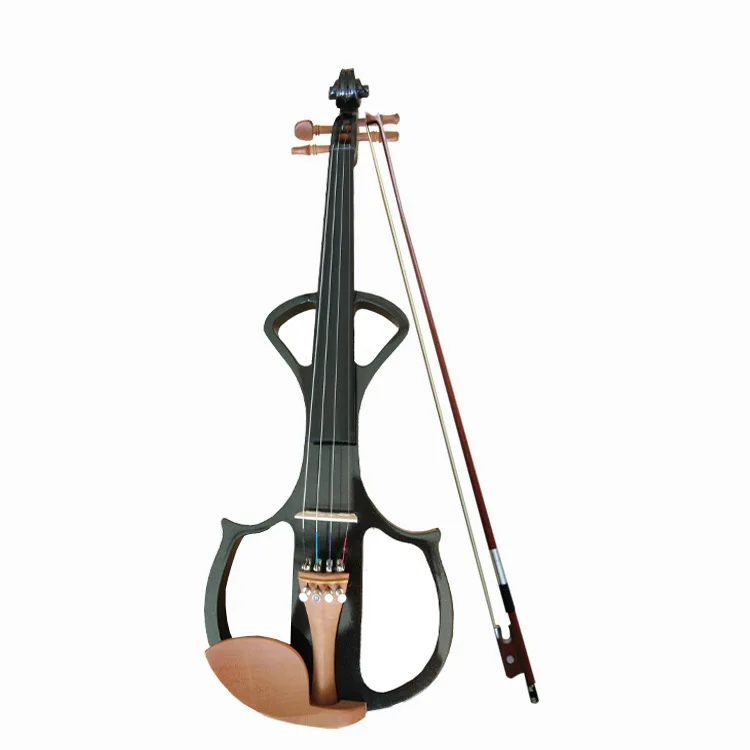 Electric violin 4/4 Jujube Musical instrument professional performance Electroacoustic violin with Brazil bow rosin headphones