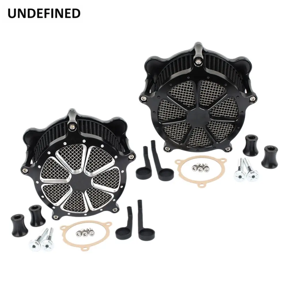 

Motorcycle CNC Air Filter Cleaner Intake Kits For Harley M8 Touring Electra Glide Road King FLH FLTR 2017-2020 Softail FXST FLST