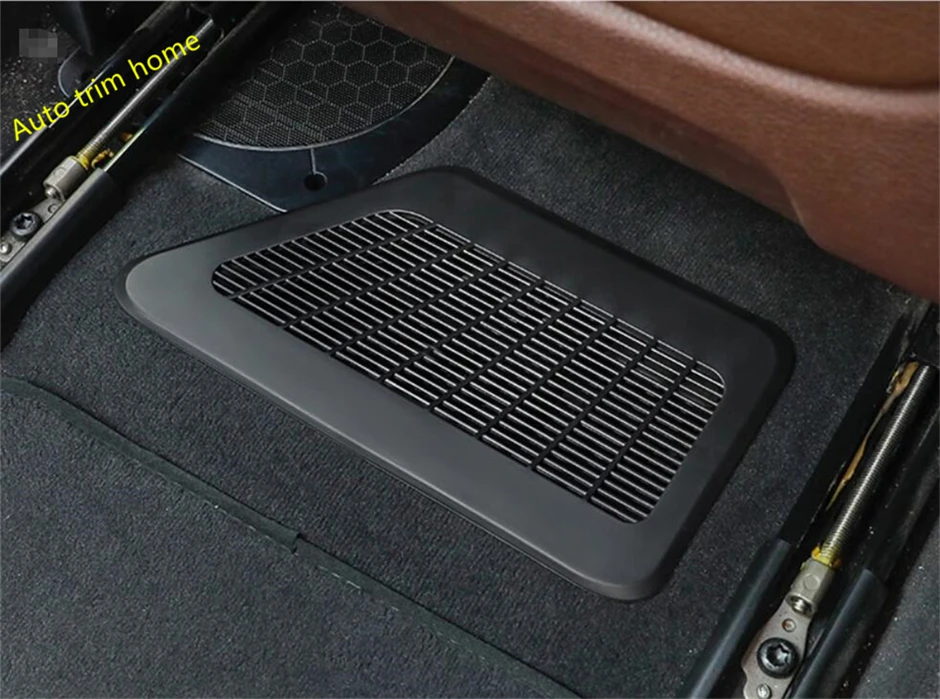 

Lapetus Car Seat Bottom AC Air Duct Vent Anti-blocking Plastic Protection Cover For BMW 5 Series 520i 530i F10 F18 2011 - 2016