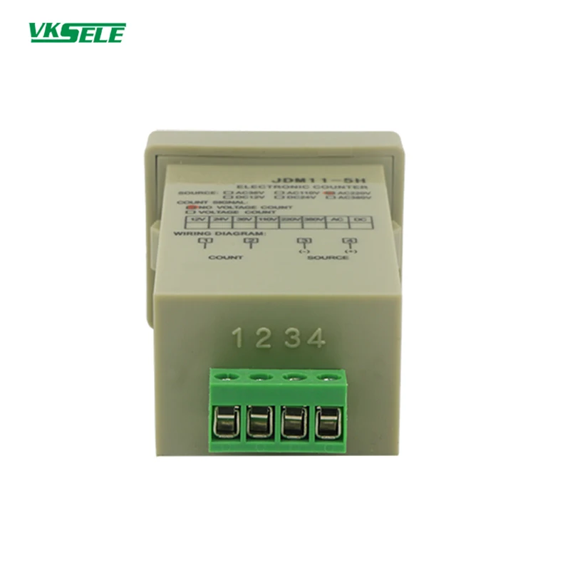 JDM11-5H 5-digitales elektronisches LED-Anzeigemessgerät, elektrischer Zähler
