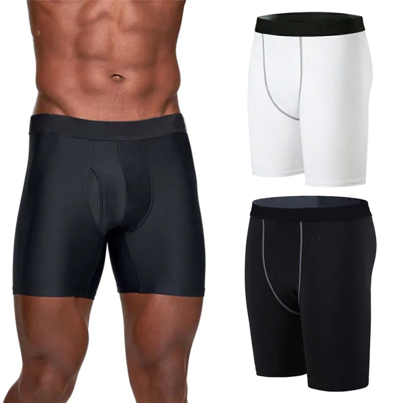 

Men Compression Short Running Tights Men's Quick Dry Fitness Sport Leggings Running Shorts Male Underwear Sport Shorts