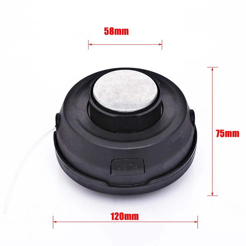 Cơn Lốc Loại Vườn Dụng Cụ Máy Cắt Cỏ Phụ Kiện 2 Dòng Cắt Đầu Đường Chỉ May Dây Thấy Cỏ Bàn Chải Máy Cắt Cỏ Tông Đơ Cắt Dòng