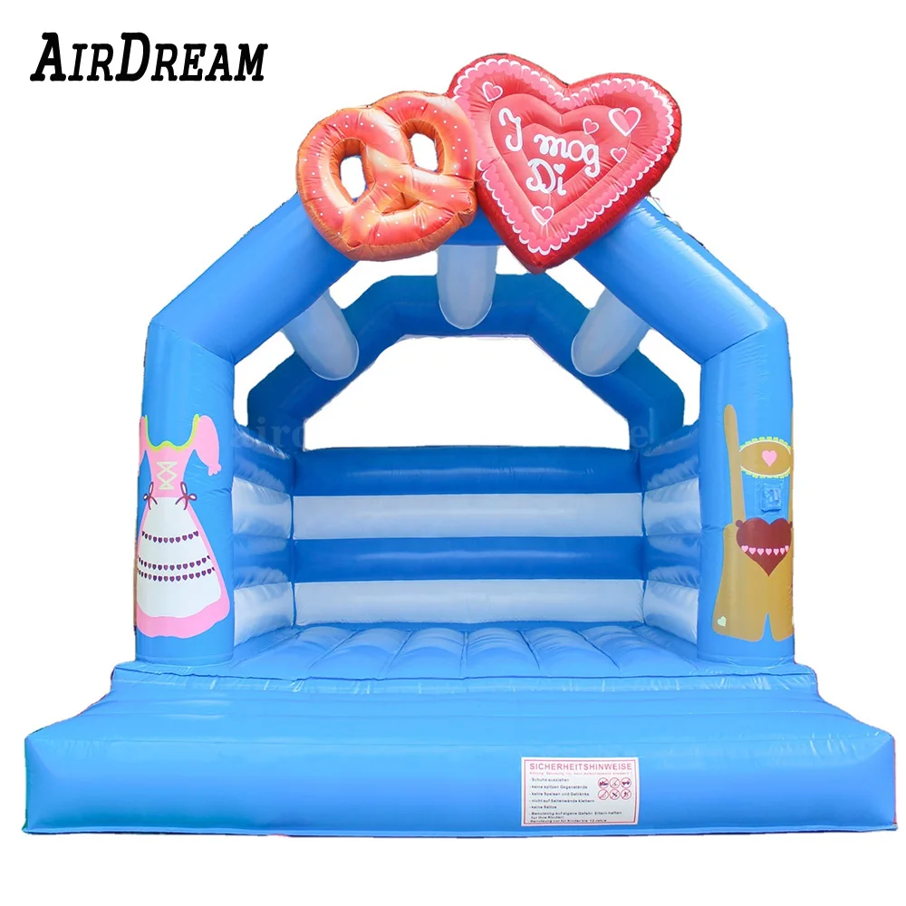 Love wedding inflatable jumping castle jump bouncer tent bed jumper commercial moonwalk bounce house