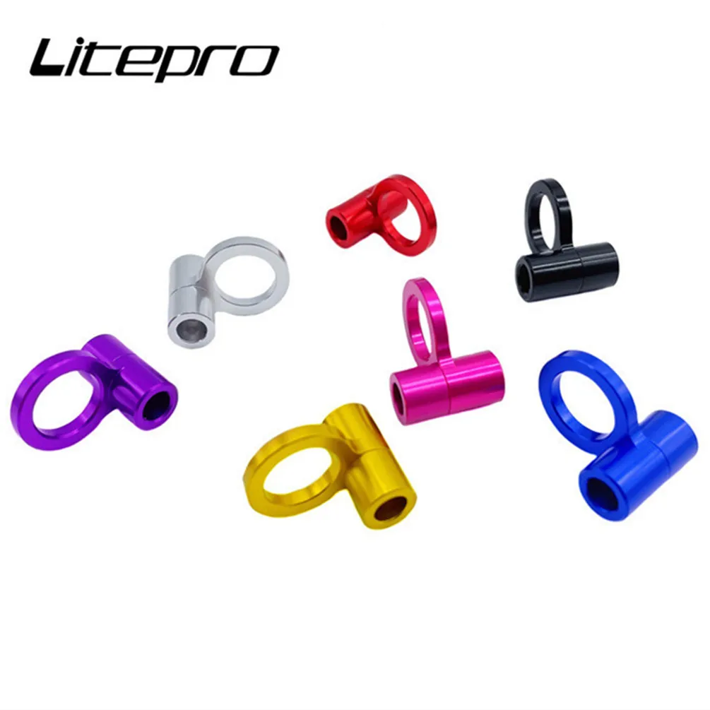 Folding Bike For Brompton Cable Hub Aluminum Alloy Brake Shifter Wire Tube Integrated Harness Line Tie Buckle