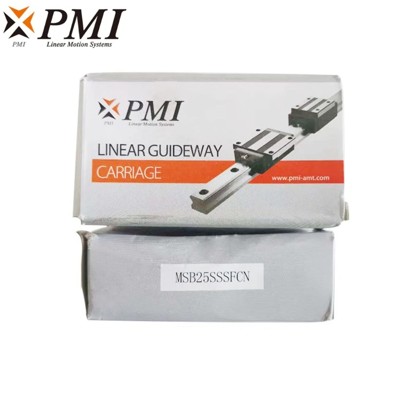 Original Taiwan PMI MSB25S MSB25S-N MSB25SSSFCN Linearführungsschlittenblock für CO2-Lasermaschine CNC-Fräse – Detail 3