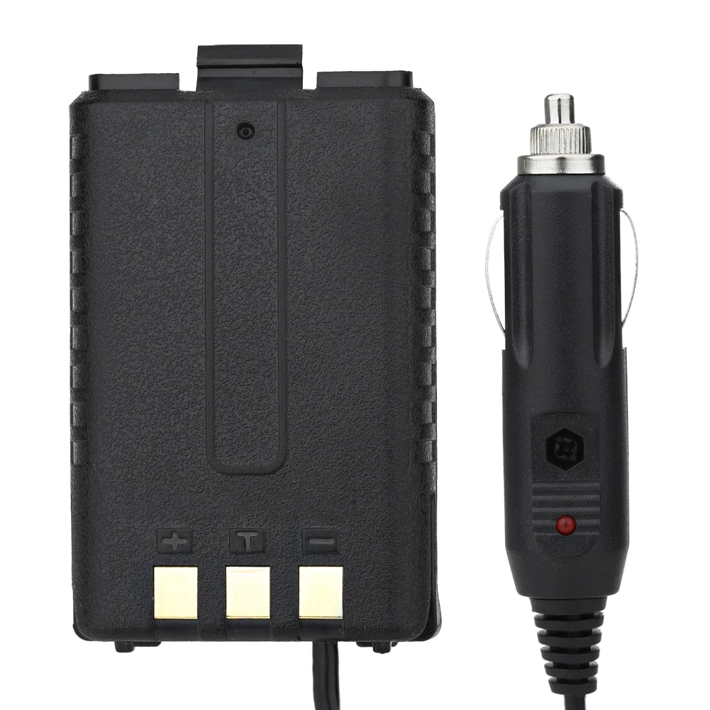 Adattatore dell'eliminatore della batteria del caricatore dell'automobile 12V per gli accessori di carico bidirezionali del walkie-talkie di UR-5RE di UV-5RA della Radio di Baofeng