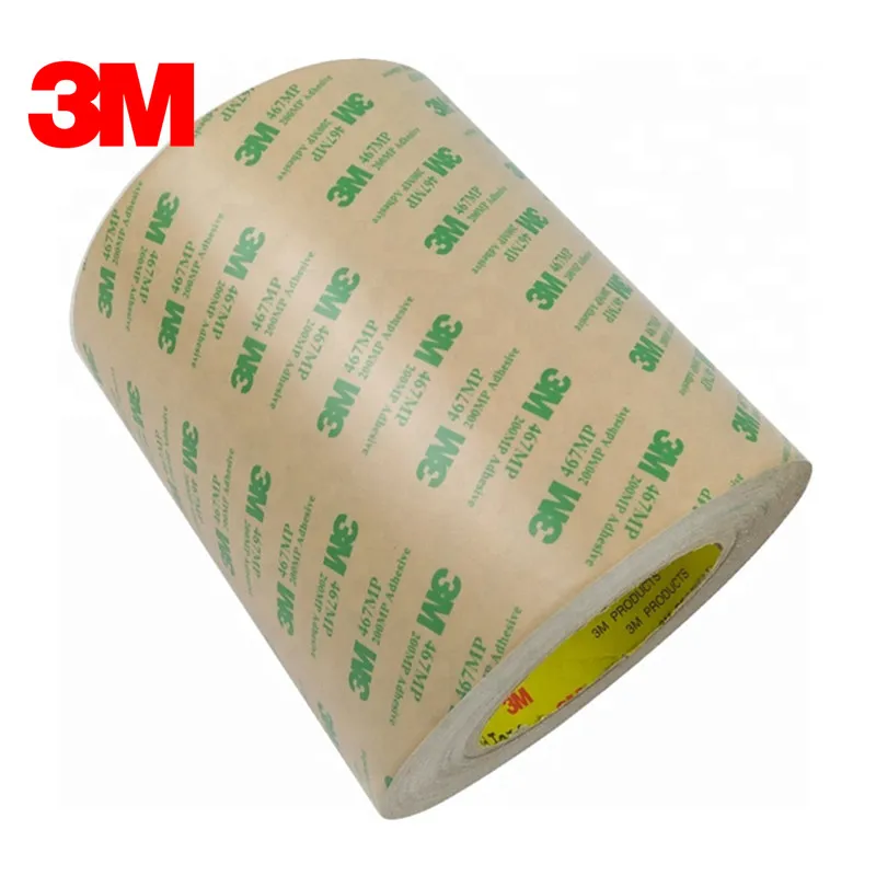 3M 200MP Adhesive Transfer Tape 467MP for PCB, Phone Reqair,Panel Nameplate Bond, Per Lot , 101.6mmx60YD/roll, Dropshipping