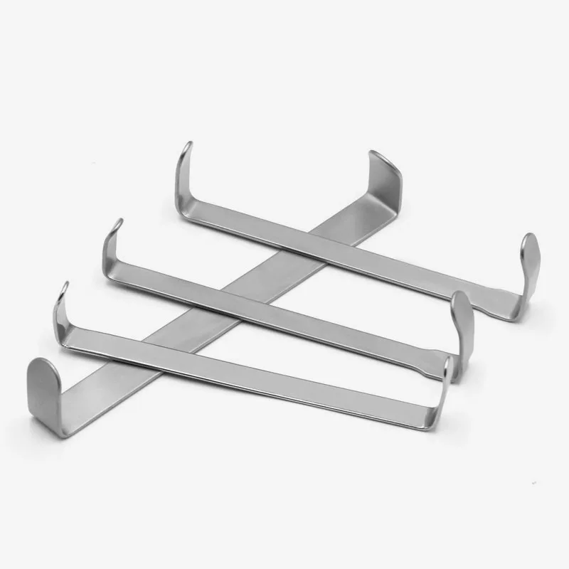 甲状腺リトラクター組織リトラクタープレートタイプ直角非多孔質直角美容整形外科皮膚リトラクターステンレス