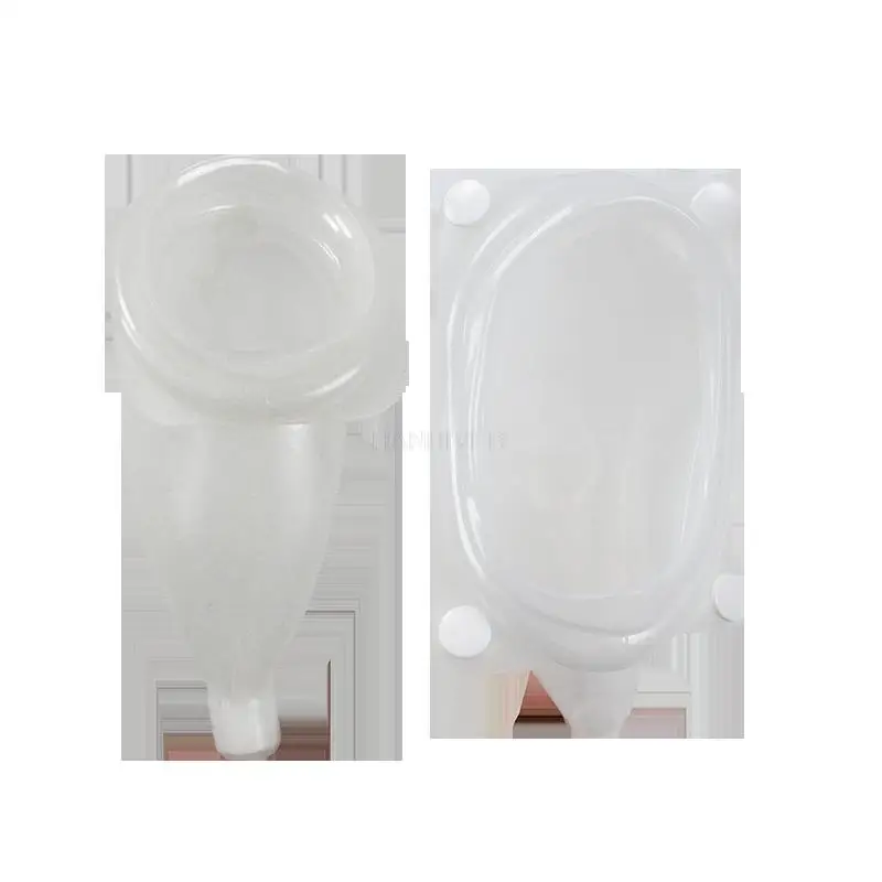 Silicone urinary device bed-wetting urinal for men, bed-wetting and urinal collection for elderly women with hemiplegia