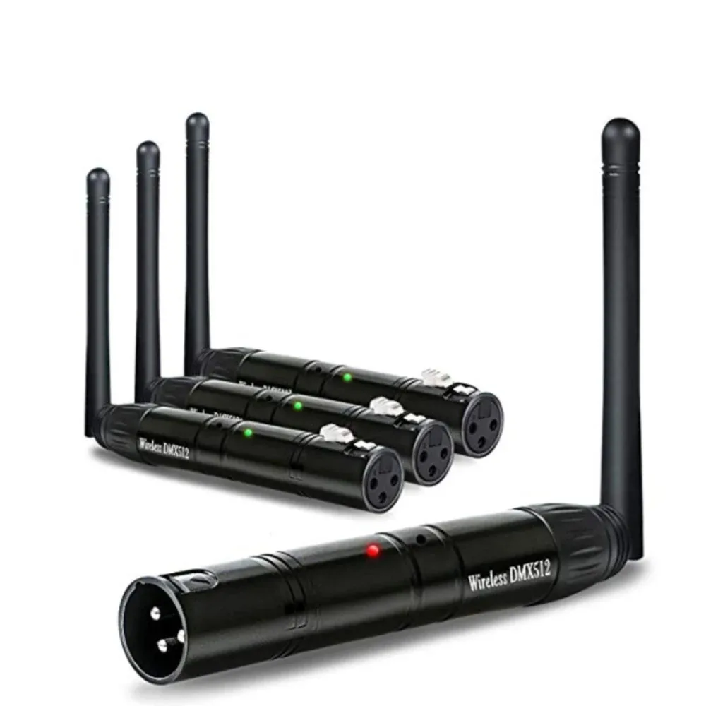 DMX512 Controller Wireless Receiver Transmitter 2.4G ISM Dif Communication Distance 300m for Stage Par DJ Disco Bar Lights