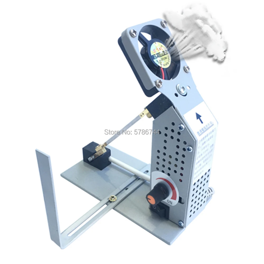 High frequency ribbon lace cutting machine care label tape cutting machine multifunction electric scissor,#YC-18 Voltage 220V