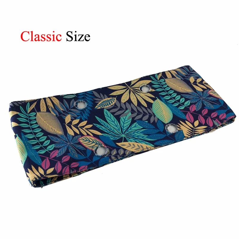 High Quality Colorful Floral Fabric Trim cotton fabric Decoration for Classic Mini obag O bag handbags Eva handbag Accessories