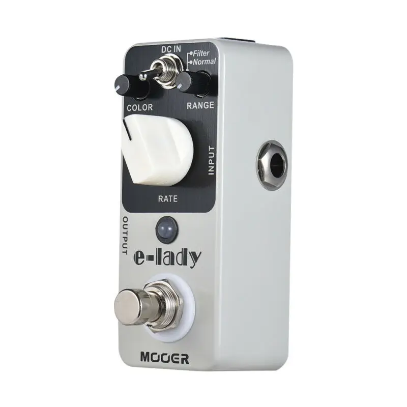 Mooer Mfl2 E-Lady Guitar Effect Pedal for Flanger Electric Bass Guitar Parts Effector Classic Analog Flanger W Filter Oscillator