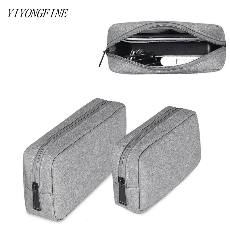 High Quality Digital Accessories Storage Bag Portable Waterproof USB Cable Earphone Charge Pal Organizer Makeup Bag Travel Pouch