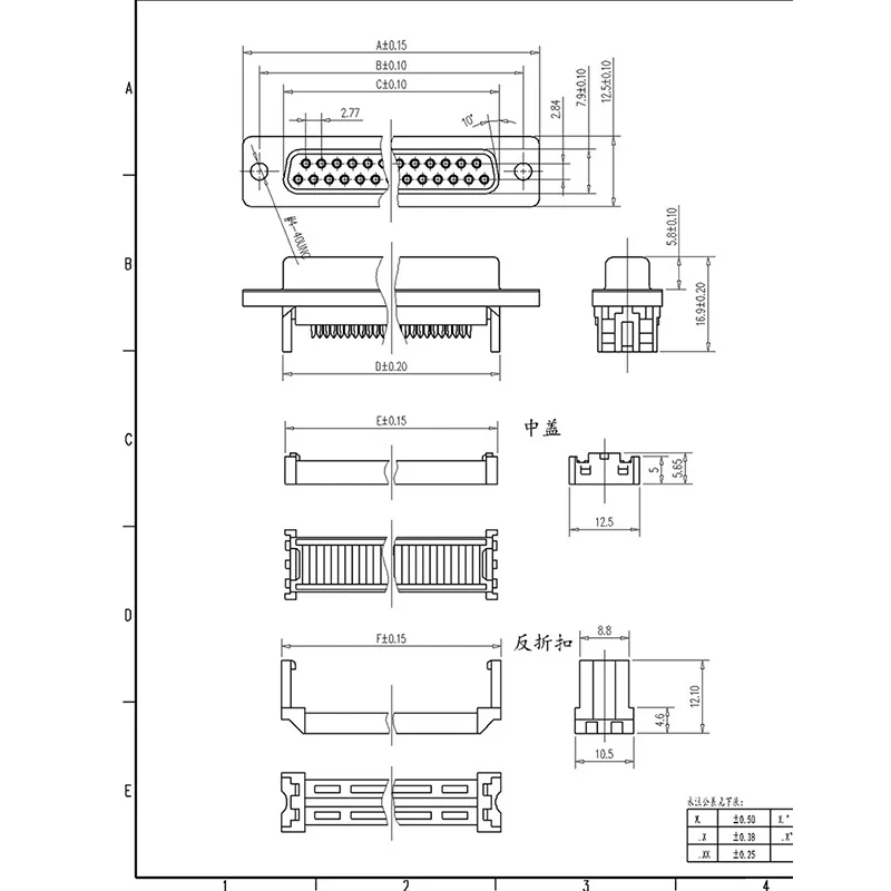 DB9 Konektor Jantan Bebas Pengelasan Soket Betina Tipe Jalur Tekanan 9 Pin Konektor Port Seri Adaptor RS232 RS485 RS422 D-SUB9