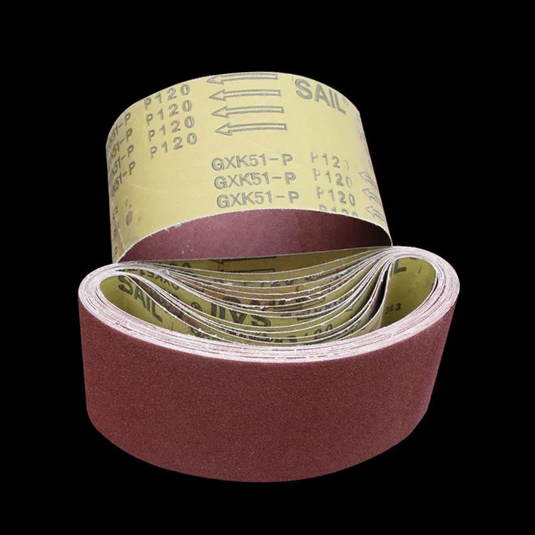 10 pz 100*610mm nastri abrasivi 40-800 grana carta abrasiva nastri abrasivi per levigatrice utensili rotanti elettrici accessori Dremel