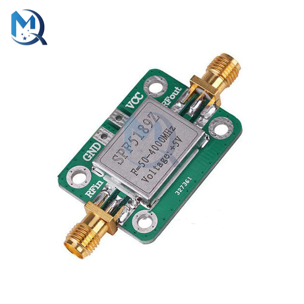 SPF5189 with Shielding Shell RF Signal Receiver SPF5189Z SPF-5189Z RF Low Noise Amplifier LNA 50-4000MHz NF=0.6dB