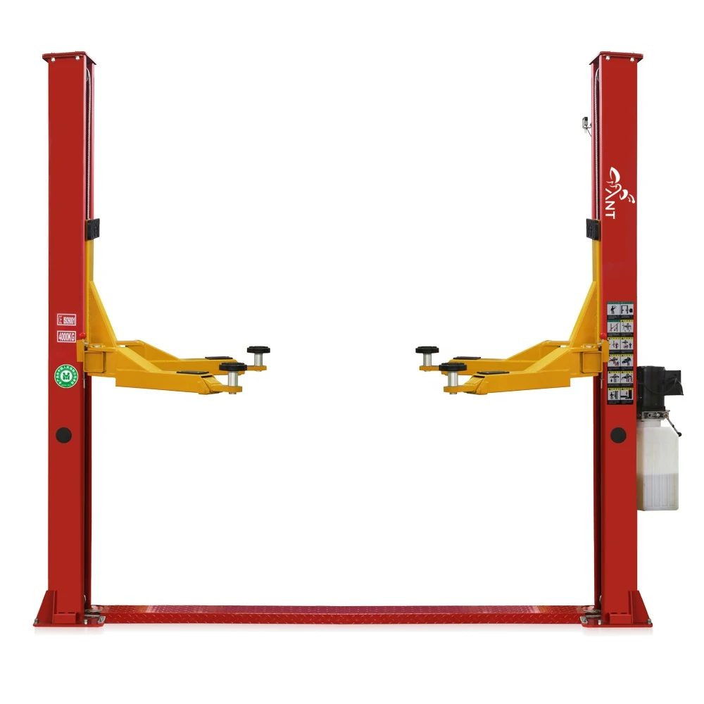 380v or 220v Two Post Car Lift Single Side Lock Release MAT-J4000 Capacity Loading 4T