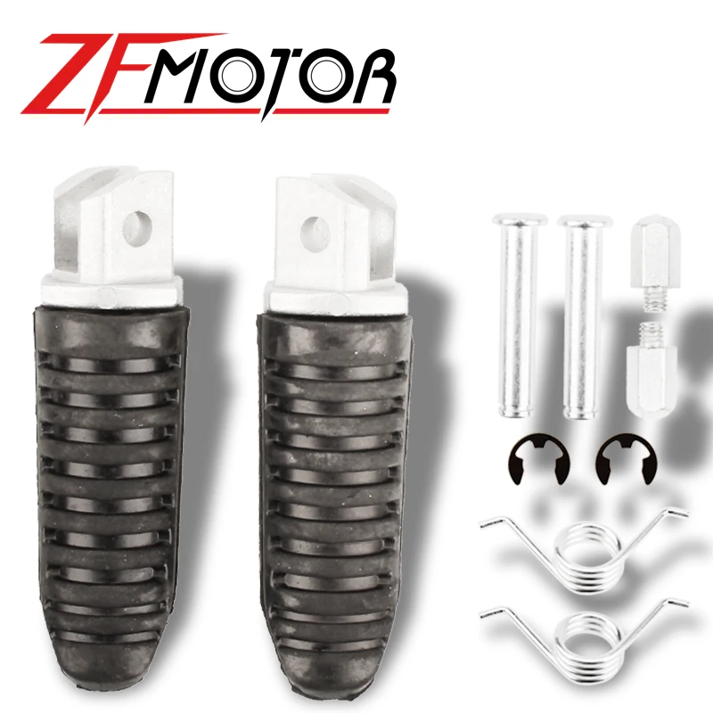 Front Rear Footrests Foot peg For Suzuki Gladius SFV650 GSR400 GSR600 SV400 SV650 SV1000 GSR750 Hayabusa GSX1300R GSF1250 Bandit