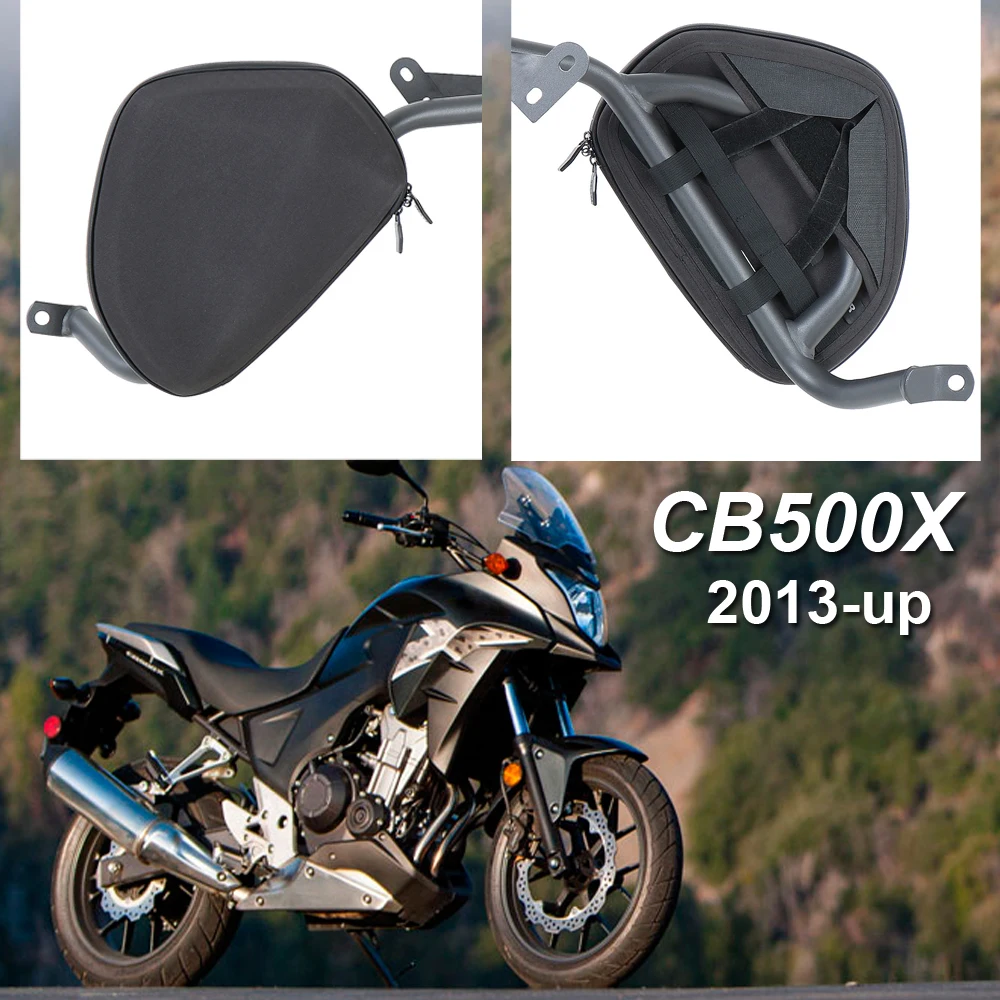 

FOR HONDA CB500X CB 500 X 2020 2019 2018 2017 2016 2015 2014 2013 Motorcycle Repair Tool Placement Bag Crash Bar Bags