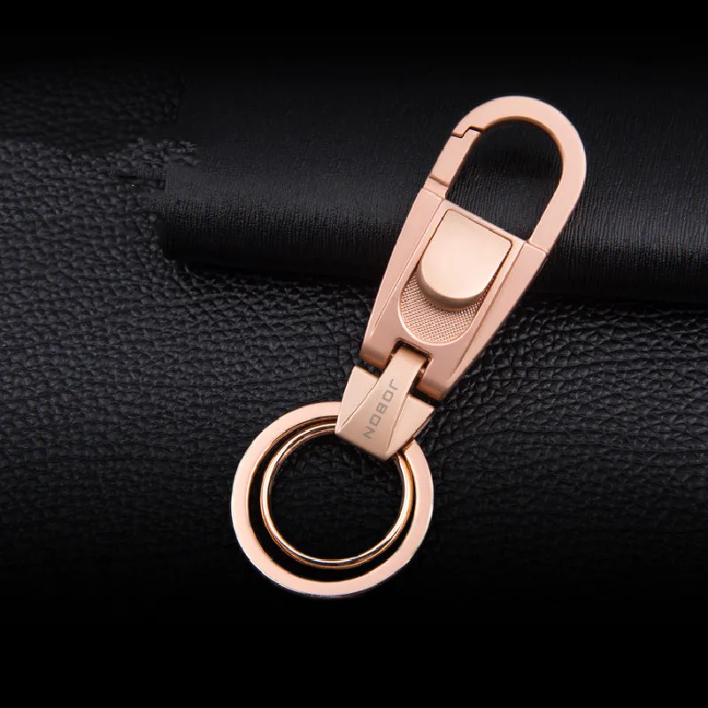 High-Quality Titanium Steel Keychain Men's Creative Waistband Simple Key Chain Pendant Jewelry